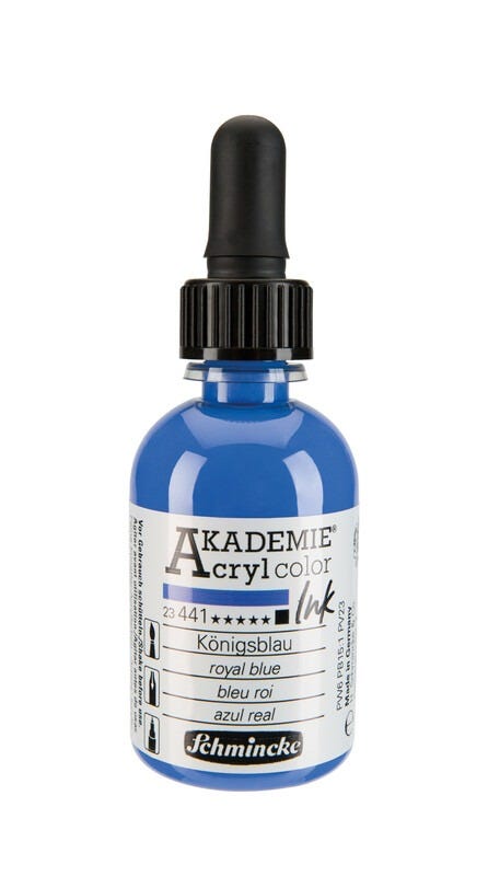 AKADEMIE®Acryl ink Royal Blue 50ml