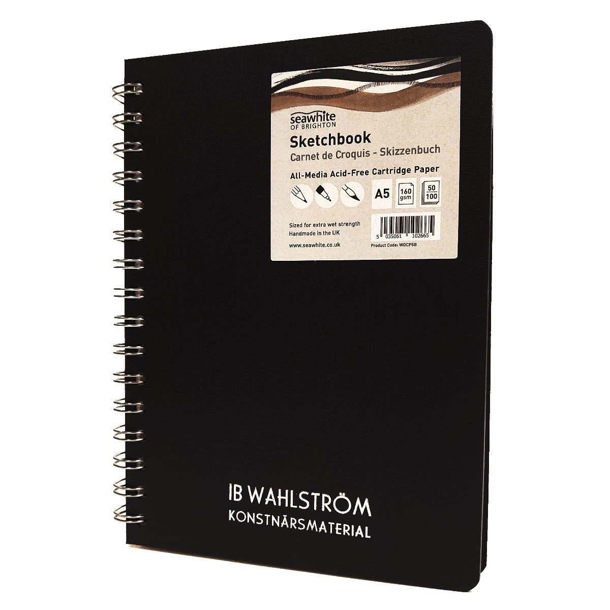 Sketchbook IBW A5 50ark 160g