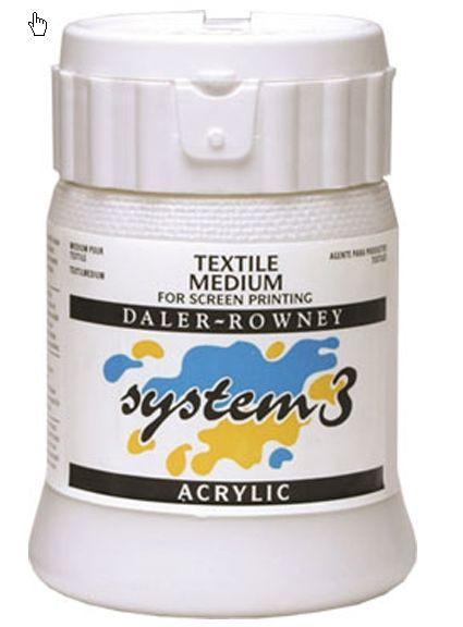 Screenprintmedium textil 250ml