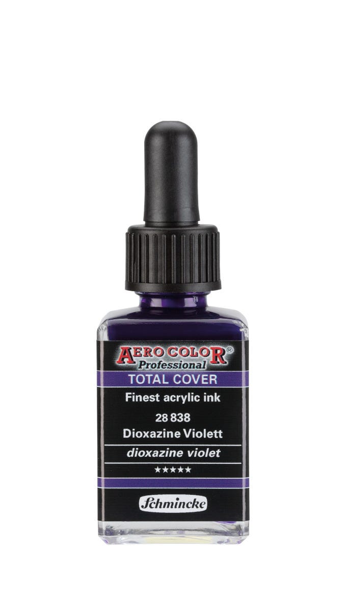 Aero Color Total cover Dioxazine violet 28ml Schmincke