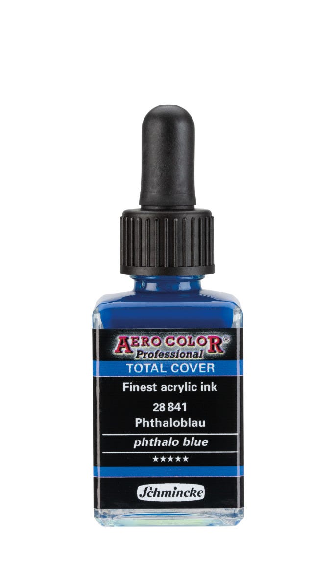 Aero Color Total cover Phthalo blue 28ml Schmincke