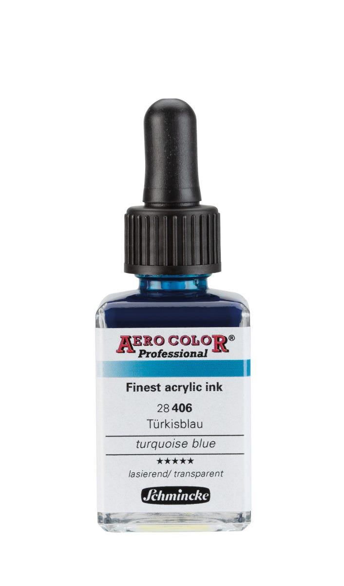 Aero Color Turquoise Blue 28ml Schmincke