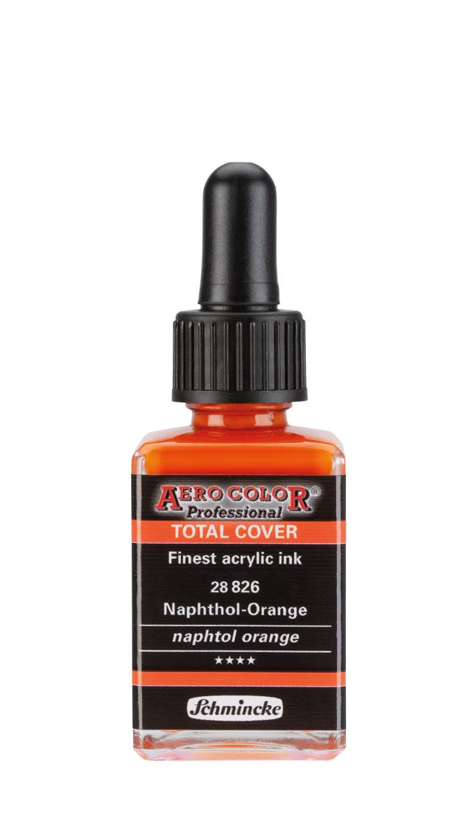 Aero Color Total cover Naphthol orange 28ml Schmincke