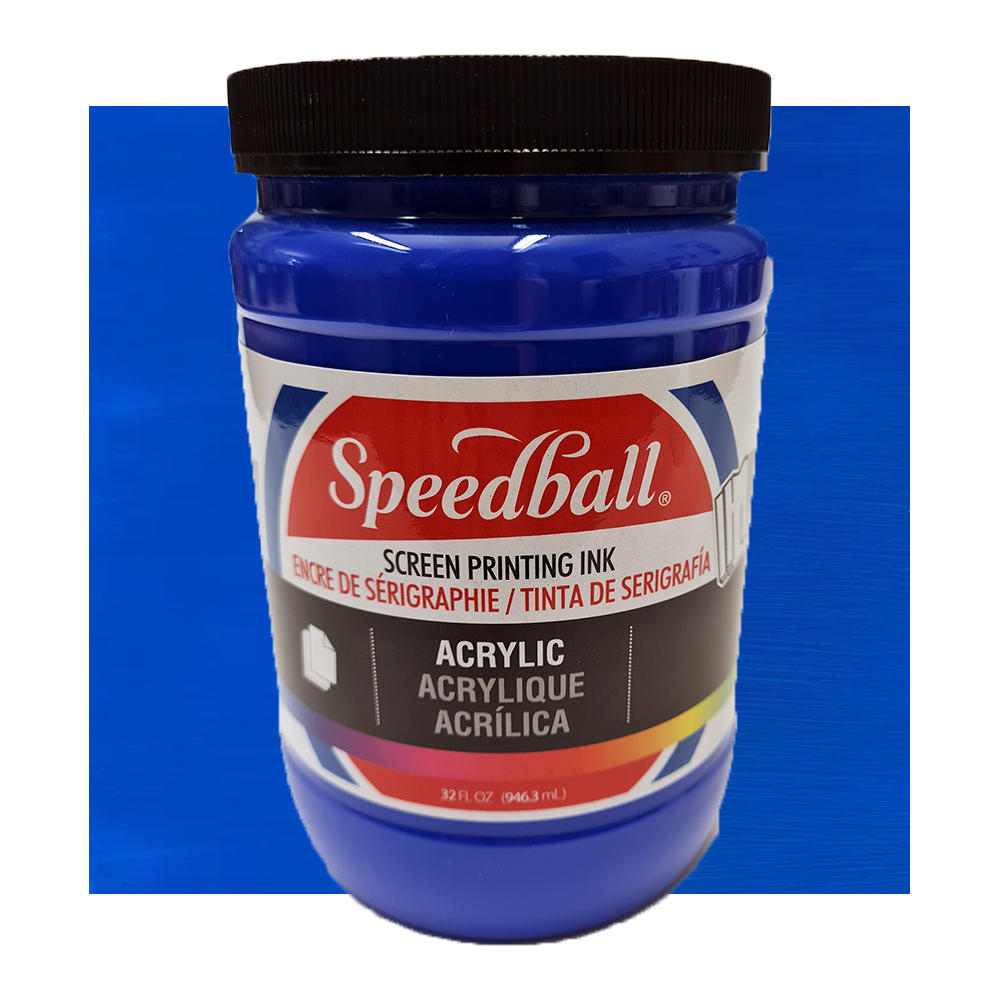 Acrylic Screentrycksfärg Speedball Ultramarine Blue 946ml