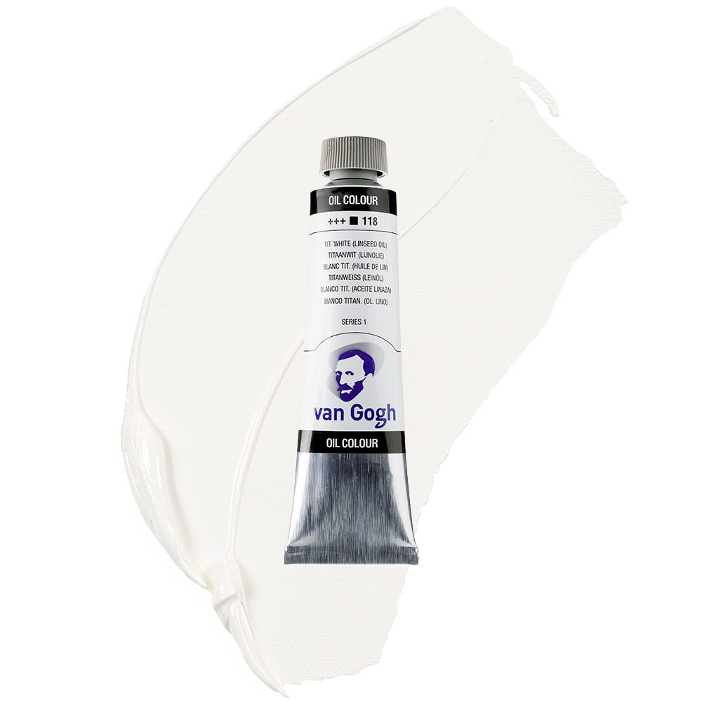 Van Gogh olja Titanium white (lins.oil) 40ml