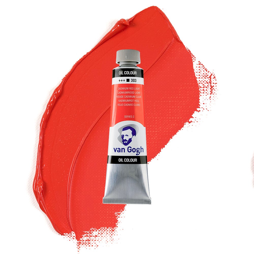 Van Gogh olja Cadmium red light 40ml