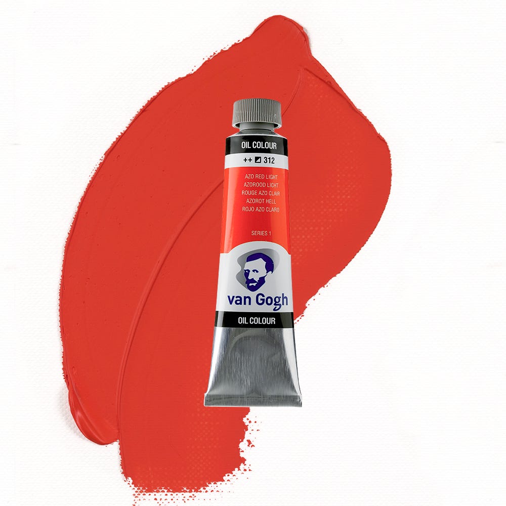 Van Gogh olja Azo red light 40ml