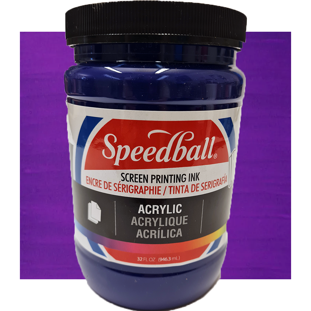 Acrylic Screentrycksfärg Speedball Violet 946ml