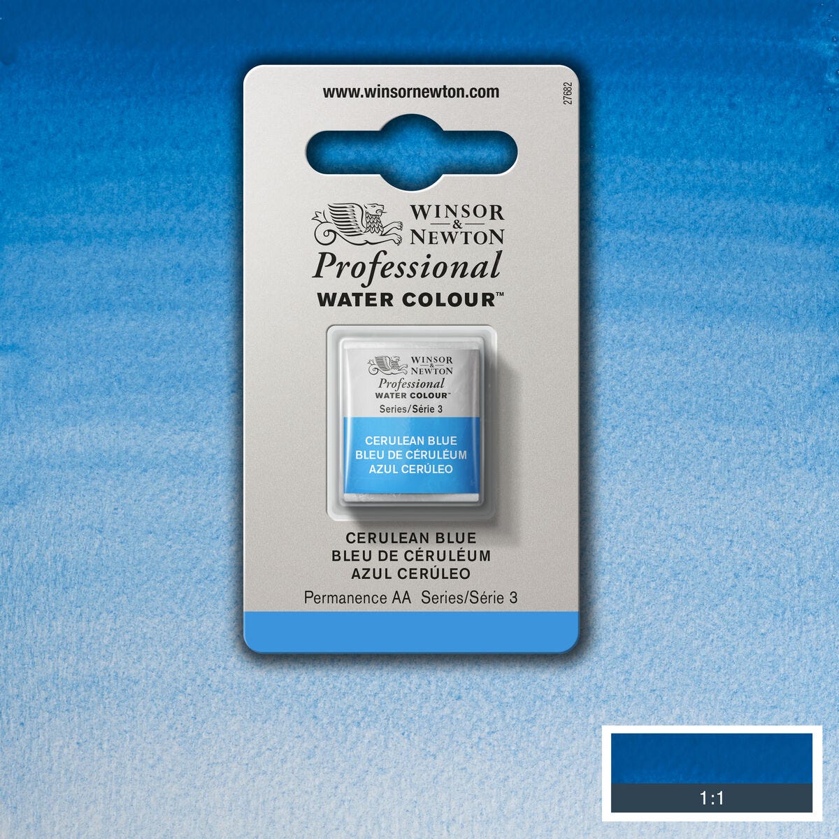 WN Cerulean Blue ½ kopp