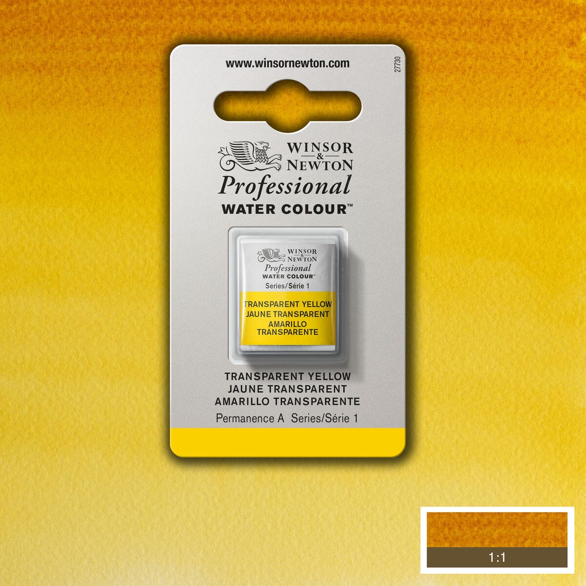 WN Transparent Yellow ½ kopp