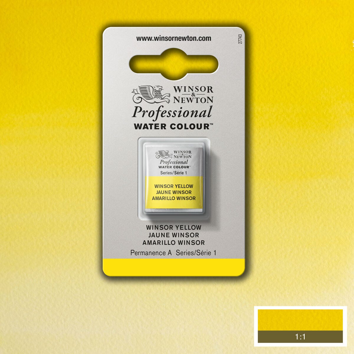 WN Winsor Yellow ½ kopp