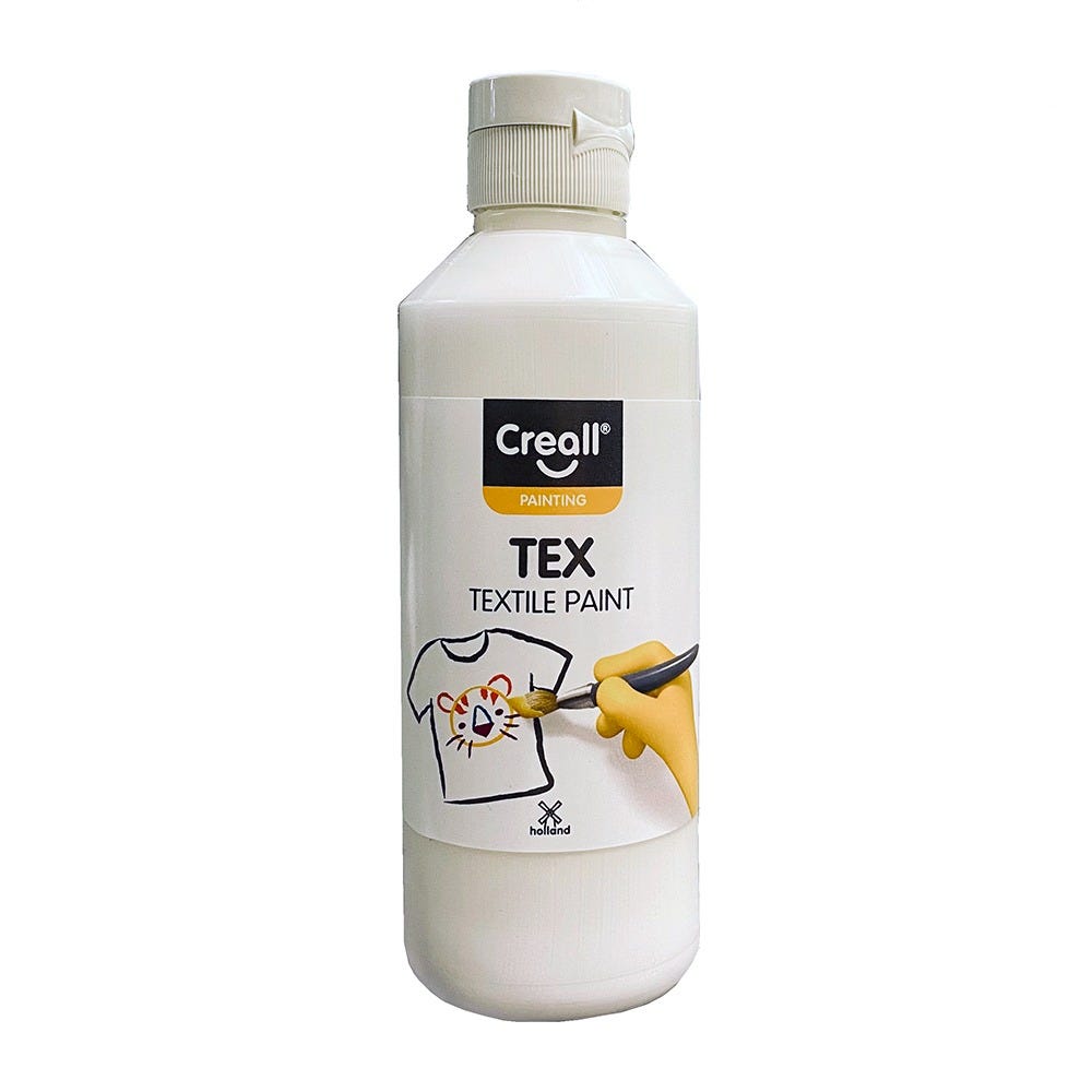 Textilfärg Creall White 250ml